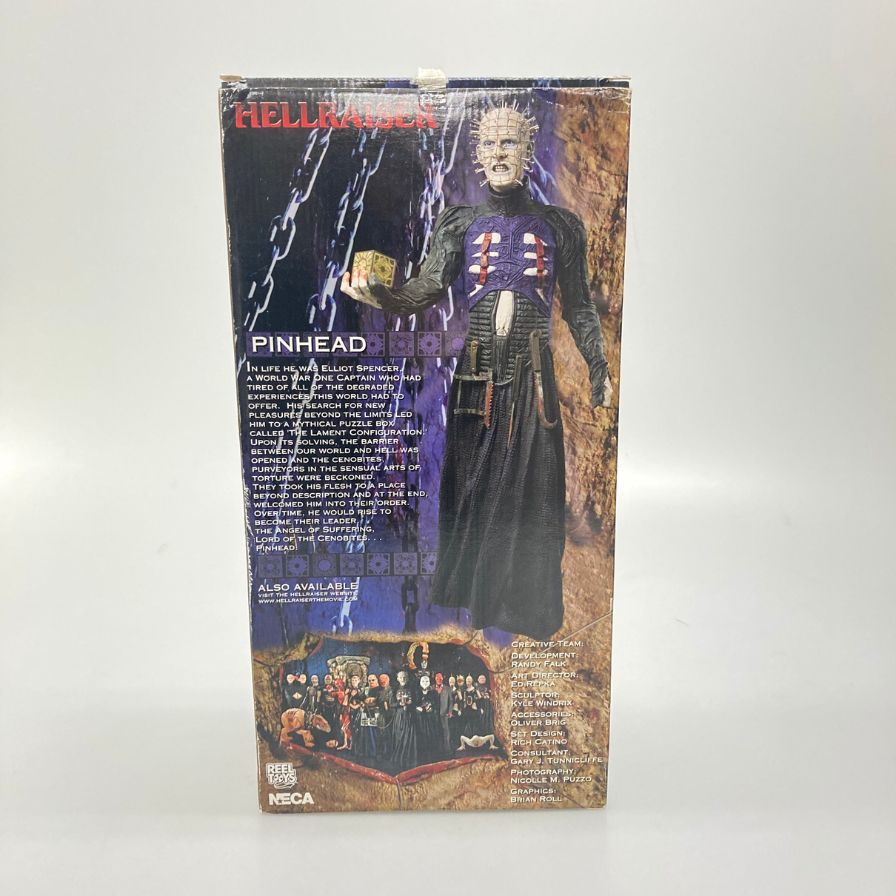 極美品◇ネカ リールトイズ フィギュア ヘルレイザー ピンヘッド NECA