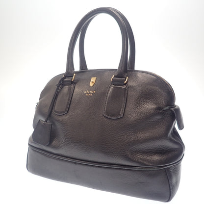 セリーヌ ハンドバッグ レザー ゴールド金具 CELINE【AFE11】【中古】