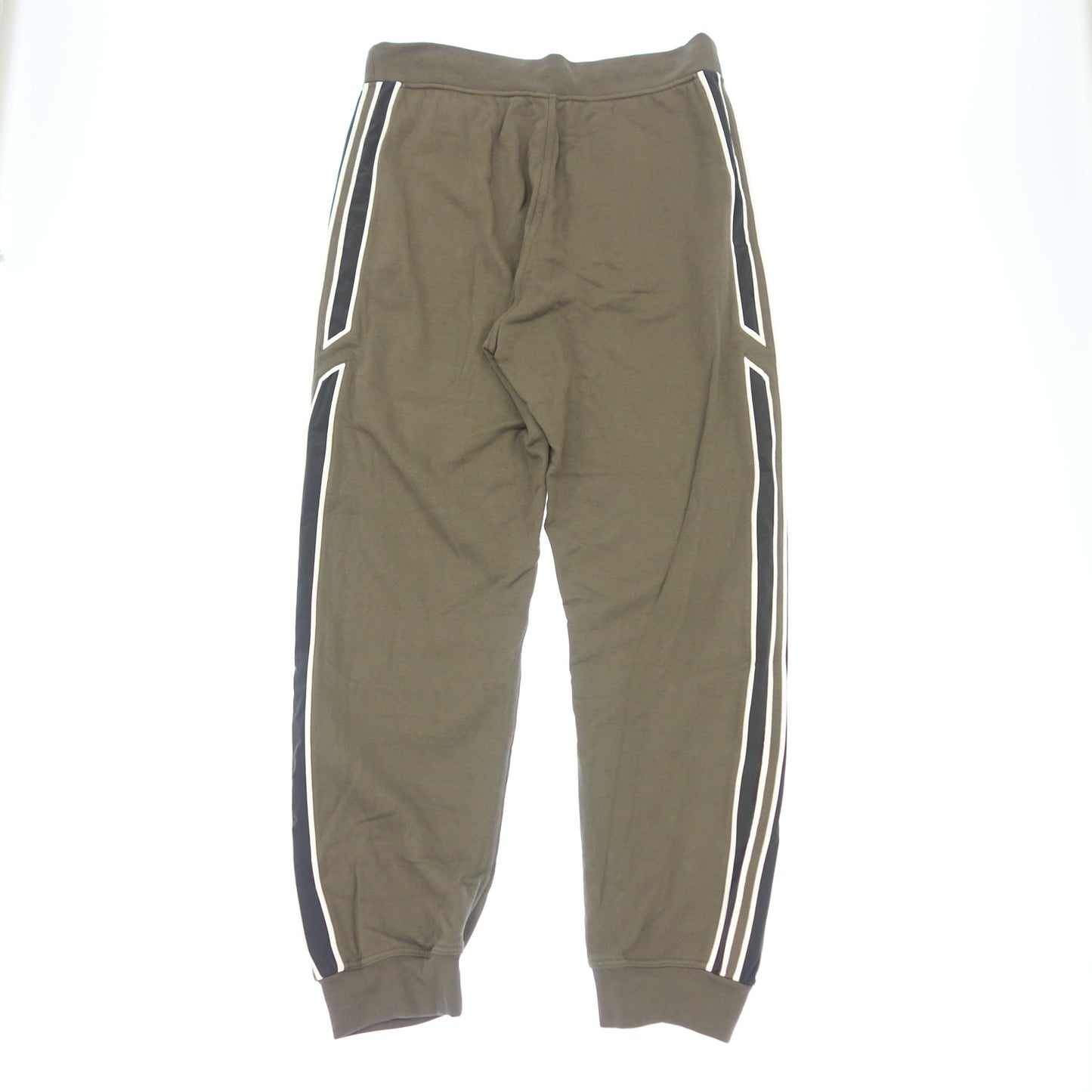 Good condition◆Hermes sweatpants brushed lining cotton men's khaki size L HERMES [AFB40] 