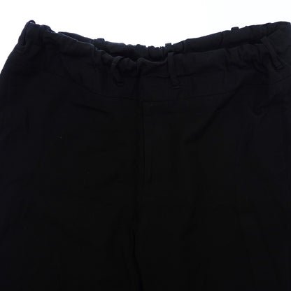 Good condition ◆ Yohji Yamamoto Pour HOMME Half Pants HG-P20-100 2022SS Top Shape Wool Gabardine Men's 3 Black Yohji Yamamoto POUR HOMME [AFB26] 