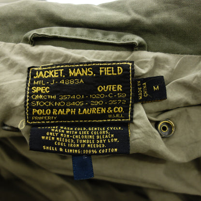 Polo Ralph Lauren Jacket Military M-65 MIL-J-4883A Men's Khaki M POLO RALPH LAUREN [AFB18] [Used] 