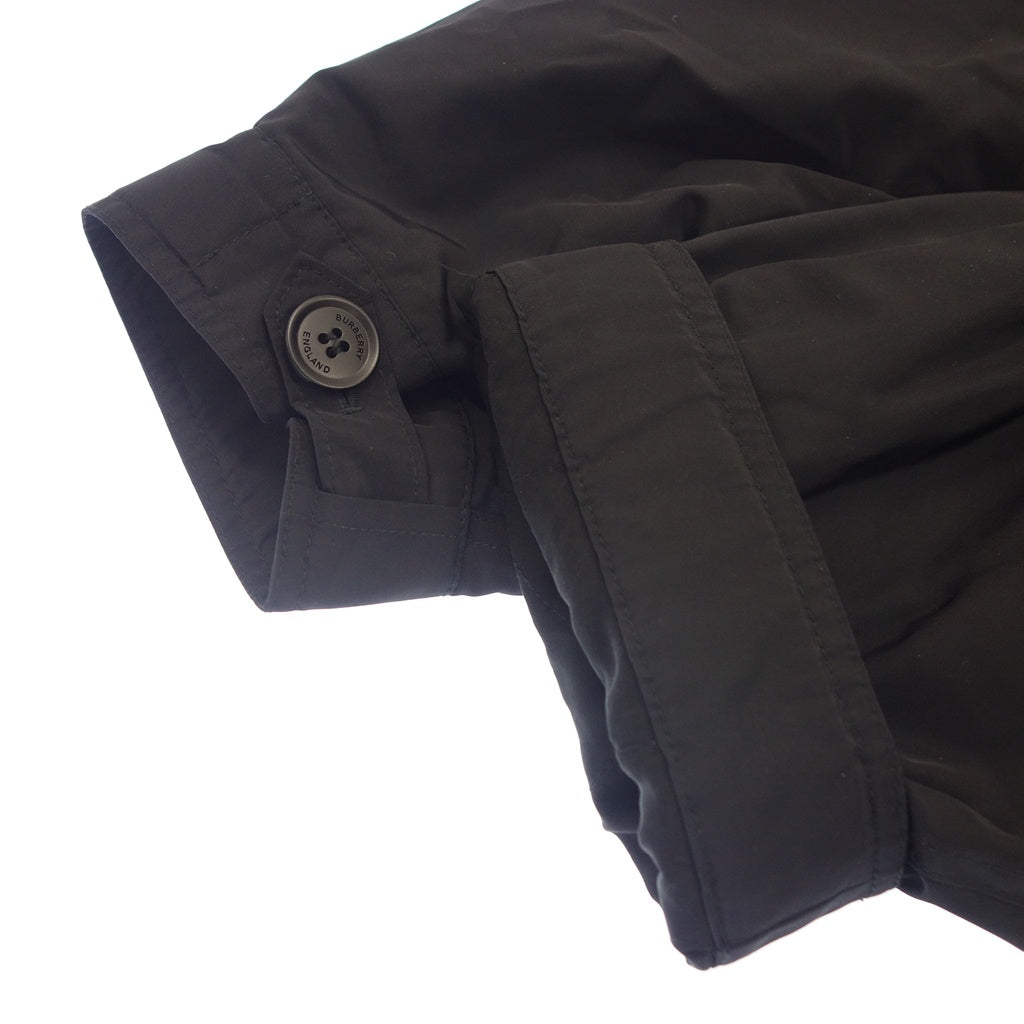 Good Condition◆Burberry Mods Coat Current White Tag Nylon Men's Black Size S BURBERRY [AFA19] 