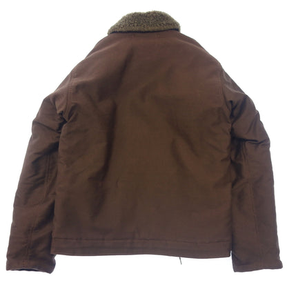 Very good condition◆Buzz Rickson's Deck Jacket N-1 BR14408 Men's Size 38 Brown BUZZ RICKSON'S [AFA22] 