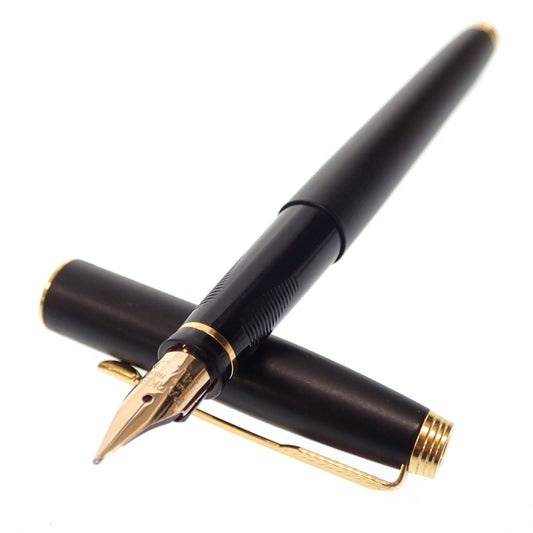Good condition◆Parker fountain pen nib 14K585 black x gold PARKER [AFI9] 