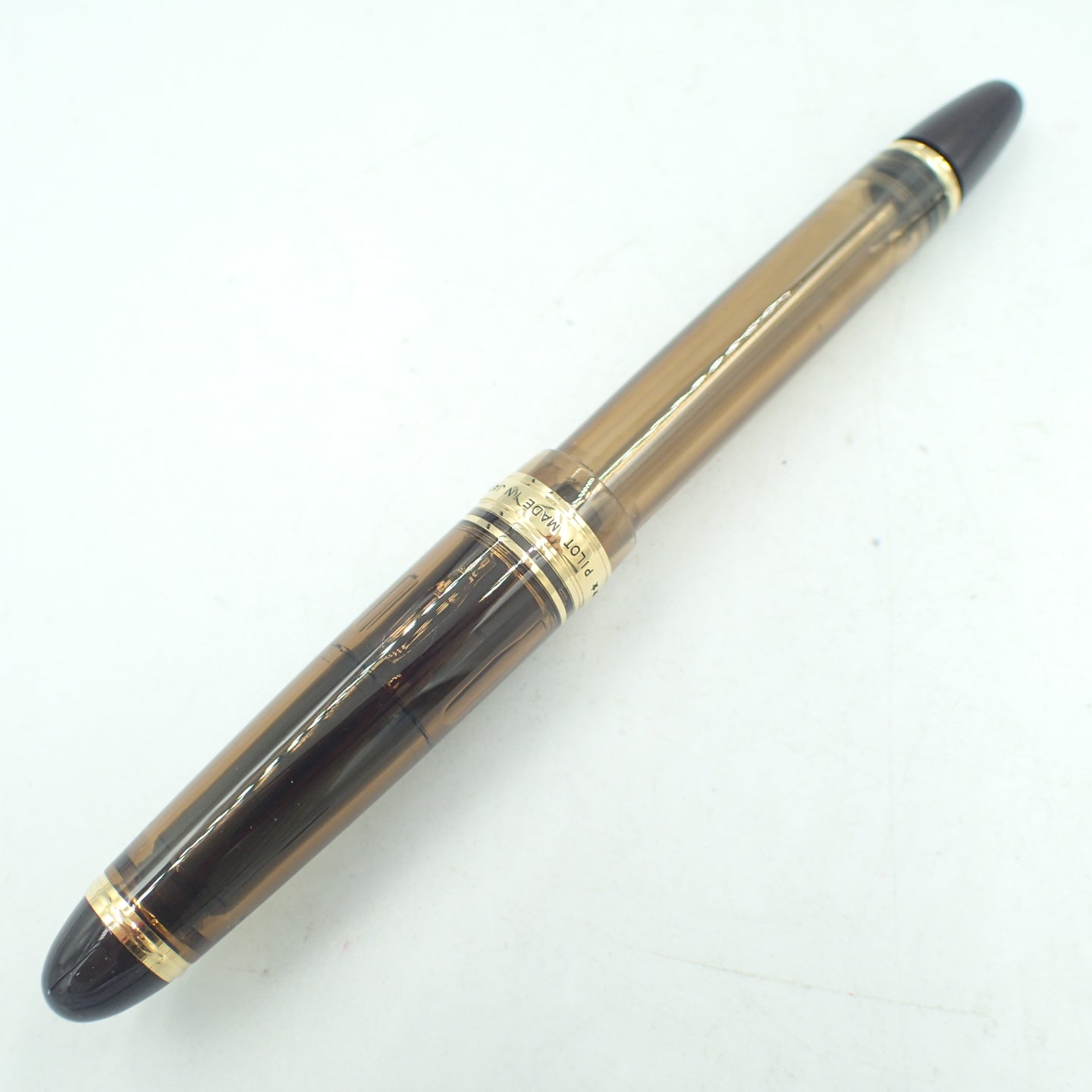 二手◆Pilot 钢笔 Custom 823 FKK3MRPBNF 14K-585 骷髅棕色 x 金色 PILOT [AFI7] 