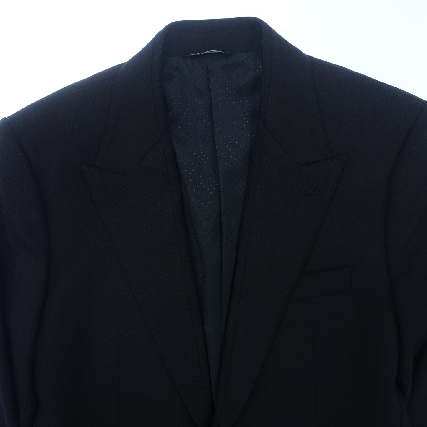 Dolce &amp; Gabbana 2B Jacket Wool Men's 46 Black DOLCE&amp;GABBANA [AFB50] [Used] 