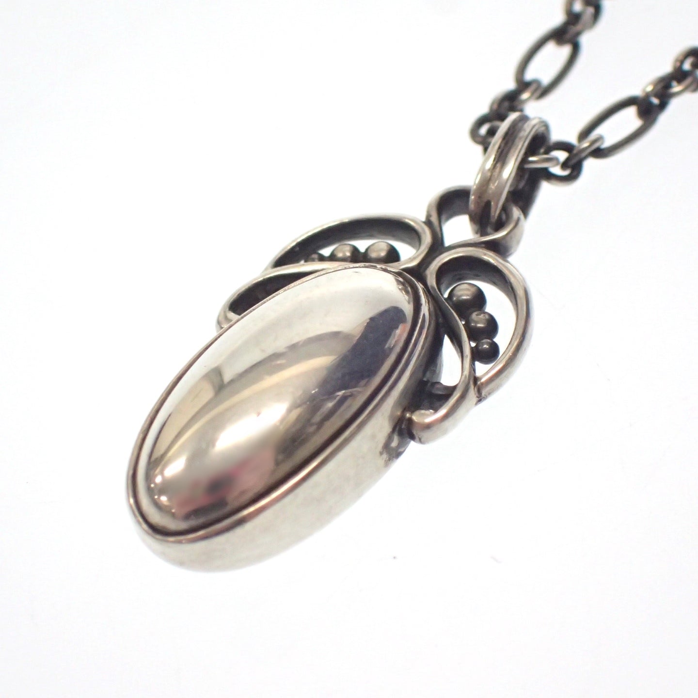 Georg Jensen necklace pendant 2005 SV925 silver GEORG JENSEN [AFI15] [Used] 