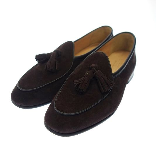 Like new◆United Arrows Belgian Shoes Slip-on Original UA903 Suede Men's 40 Brown UNITED ARROWS [AFD9] 