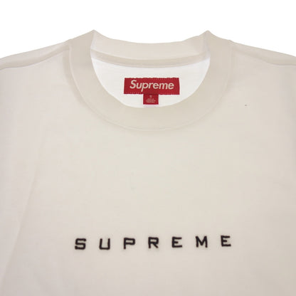 跟新品一样◆Supreme T 恤大学春夏上衣 24SS 男式白色 S 码 Supreme [AFB45] 