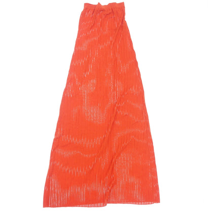 Very good condition◆Chloé Maxi Knit Skirt Women's Orange Size S CHC22UMR50520834S Chloé [AFB32] 