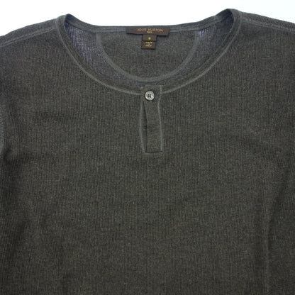 Good Condition◆Louis Vuitton Long T-shirt 07SS Cotton Gray Men's Size S LOUIS VUITTON [AFB35] 