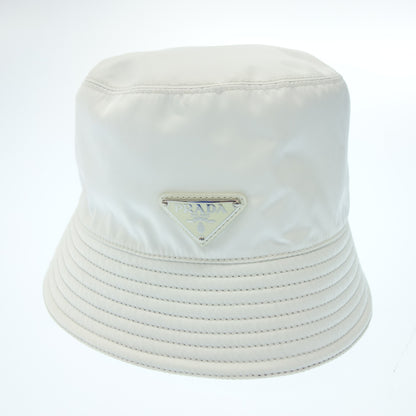 Prada 水桶帽三角板 98339 白色 XL PRADA [AFI23] [二手] 