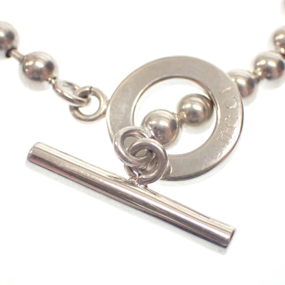 Good condition ◆ Gucci bracelet ball chain SV925 silver with box GUCCI [LA] 