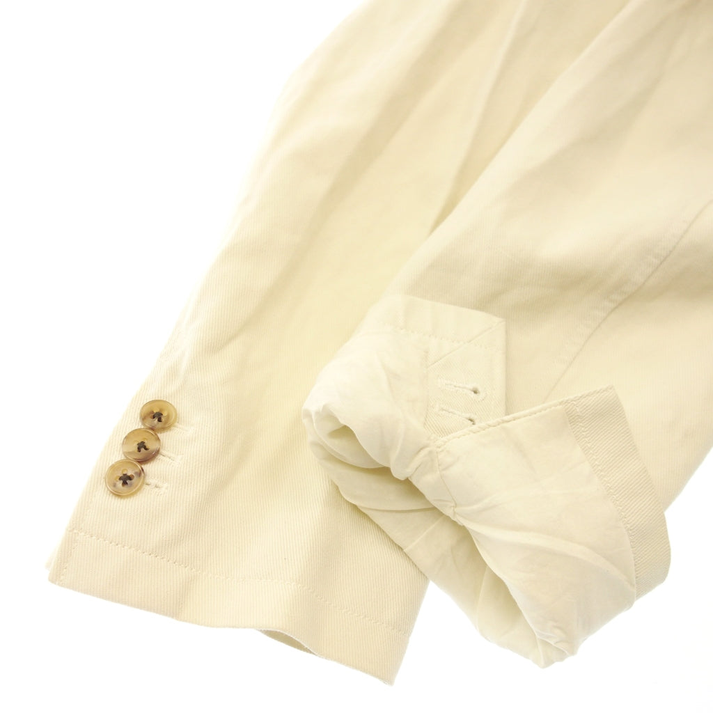 Good condition ◆ Stephen Alan 2B jacket cotton linen men's M white STEVEN ALAN [AFB45] 