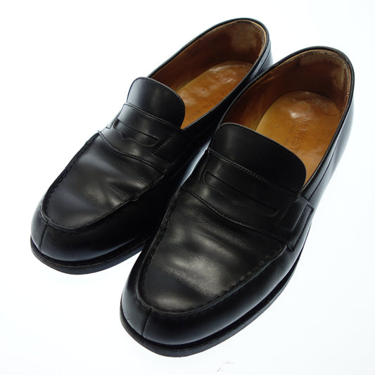 Used JMWESTON Leather Loafers 180 Men's 6 Black JMWESTON [AFD7] 