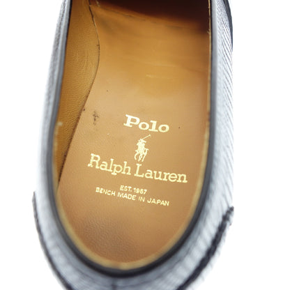 Like new ◆ Polo Ralph Lauren Loafers Lizard Men's 26 Black POLO RALPH LAUREN [LA] 