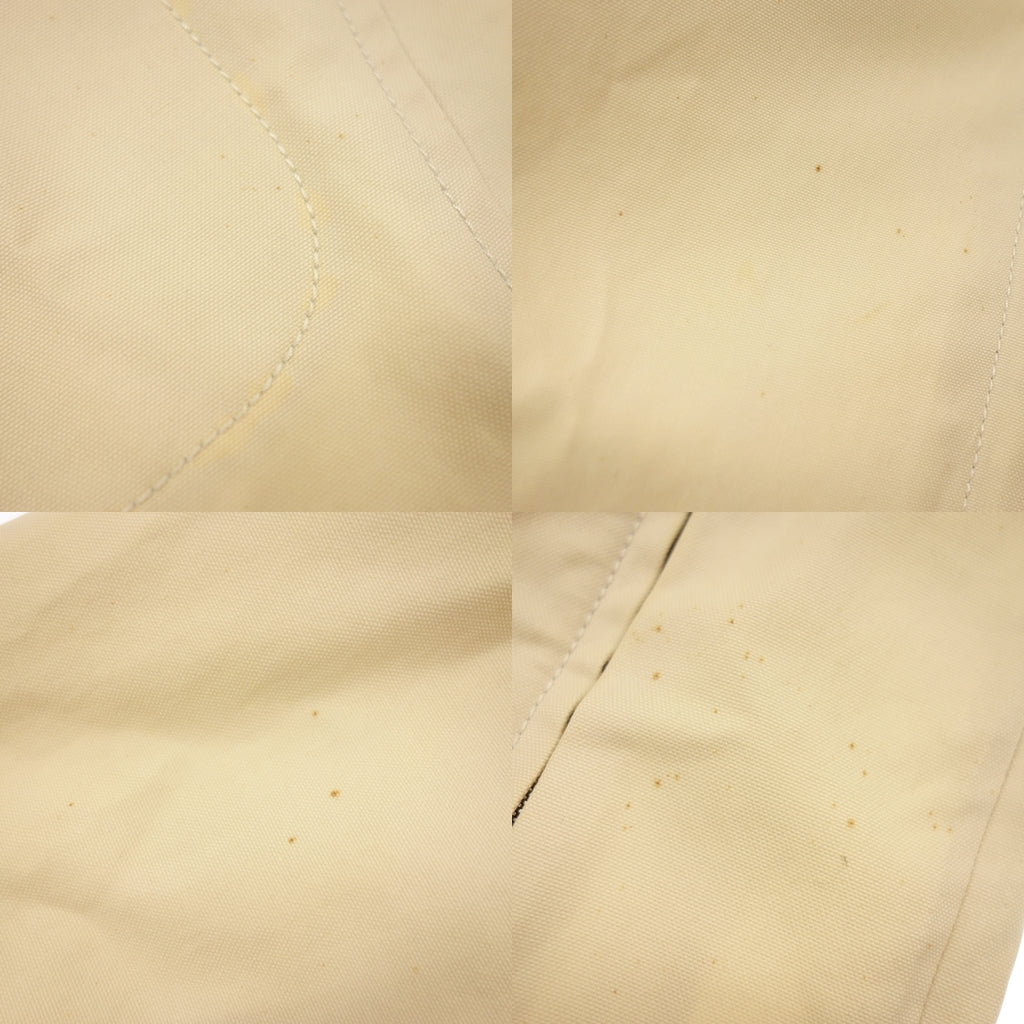 Used ◆Hermes zip up jacket leather pull Margiela period ladies size 34 beige HERMES [AFB45] 