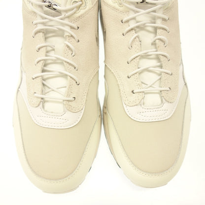 極美品◆ナイキ スニーカー エアマックス 1 プレミアム  DZ5317-121 メンズ ホワイト×グレー サイズ27㎝ NIKE AIR MAX 1 PRM【AFC46】