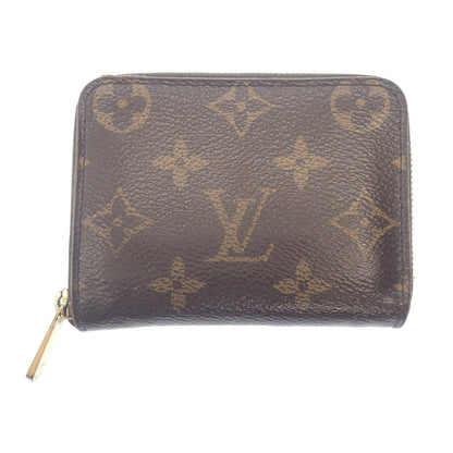 二手 ◆Louis Vuitton Monogram Zippy 零钱包 M60067 棕色 LOUIS VUITTON [AFI12] 