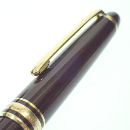 Good condition ◆ Montblanc Ballpoint Pen Meisterstuck Brown x Gold GP x Resin MONTBLANC [AFI2] 