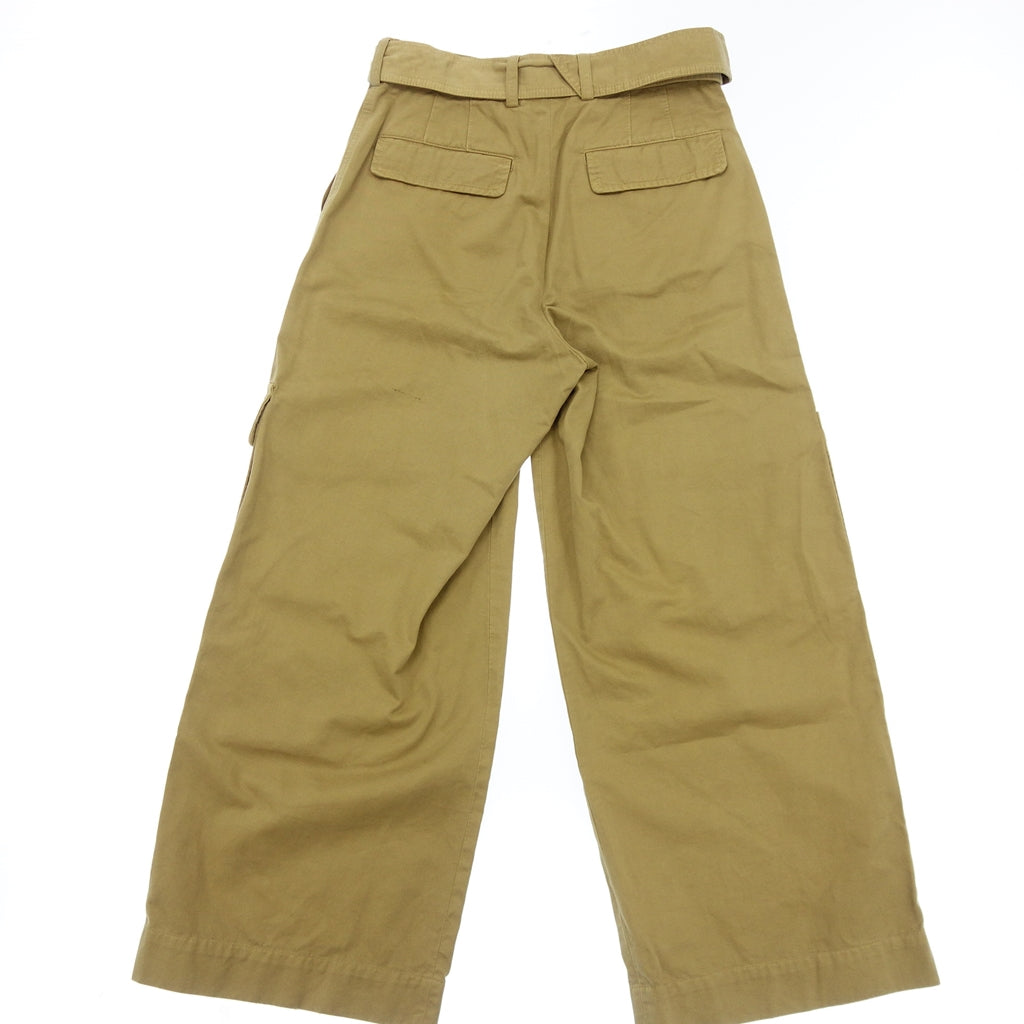 中古◆ドリスヴァンノッテン パンツ ワイドカーゴパンツ コットン メンズ サイズ36 ベージュ系  DRIES VAN NOTEN【AFB18】