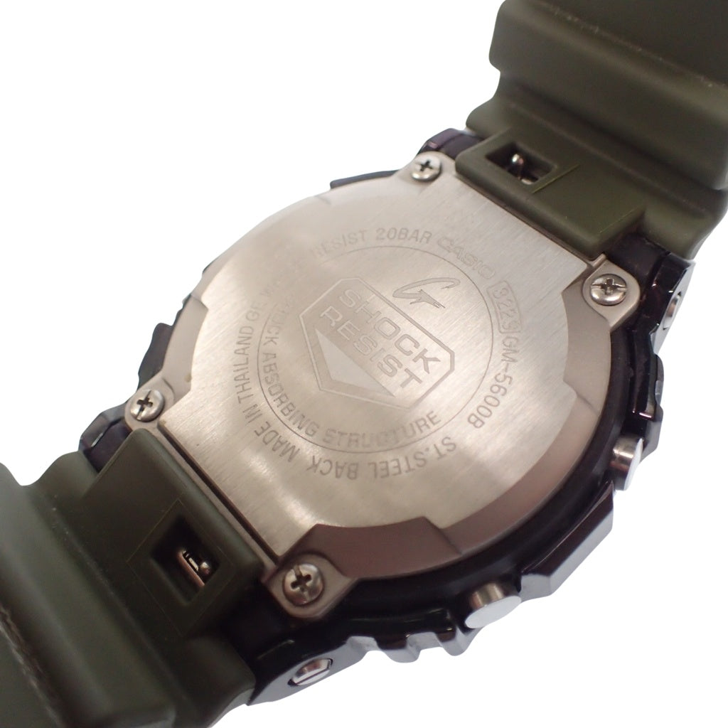 美品◇ジーショック 腕時計 GM-5600B メタルベゼル 迷彩柄 G-SHOCK ...