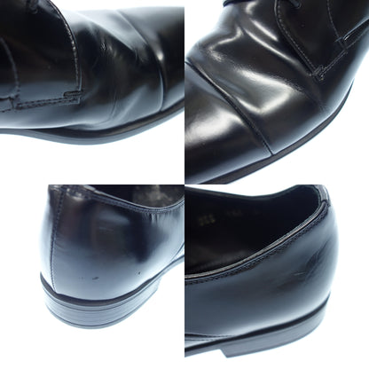 Good Condition◆Prada Lace-up Leather Shoes Straight Tip 2EE144 Men's 6h Black PRADA [AFC54] 