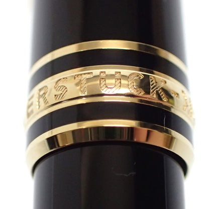 Very good condition ◆ Montblanc Ballpoint Pen Meisterstitch 164 MB10883 Black x Gold MONTBLANC [AFI1] 