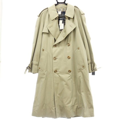 Used ◆Aquascutum Trench Coat New Aqua 5 Lining Check Men's Beige Size 34 Aquascutum [AFB2] 