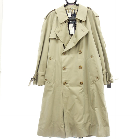 Used ◆Aquascutum Trench Coat New Aqua 5 Lining Check Men's Beige Size 34 Aquascutum [AFB2] 