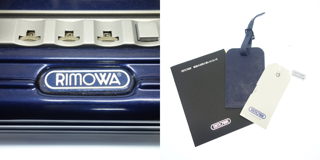 Good condition ◆ RIMOWA attache case 88109340 Limbo notebook blue RIMOWA LIMBO NOTEBOOK [AFE8] 