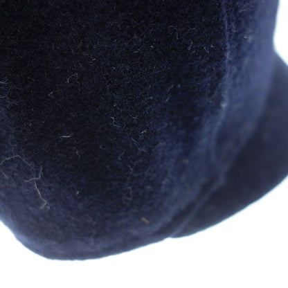 状况良好◆HYKE New Era 帽子 6 片羊毛男士海军蓝尺寸 56.8 厘米 HYKE × NEWERA [AFI20] 