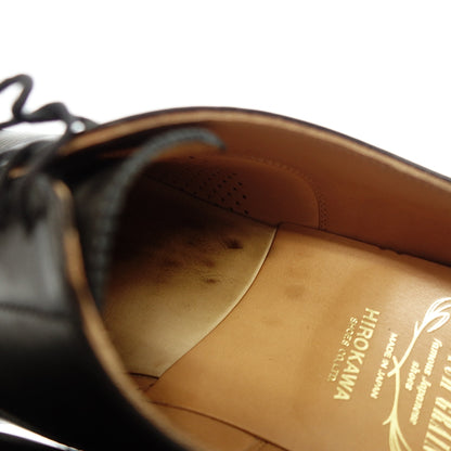 Good Condition◆Scotch Grain Straight Tip Shoes Inner Feather 4016 Leather Men's 25.5 Black SCOTCH GRAIN [AFC10] 