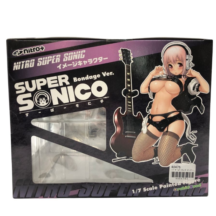 極美品◆オーキッドシード フィギュア すーぱーそに子 Bondage ver. SUPER SONICO  OrchidSeed【7F】【中古】