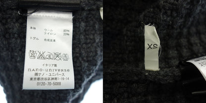 Used ◆ Nano Universe BARK duffel coat men's gray XS Nano Universe BARK [AFA3] 