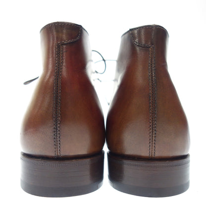 Like new ◆ Berluti Leather Shoes Chukka Boots Andy Men's UK7.5 Brown Genuine Shoe Tree Berluti ANDY [LA] 