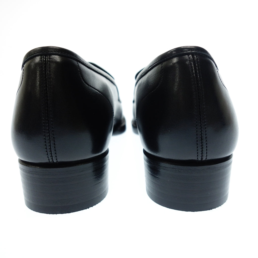 Unused◆Double H Loafer James Last Leather WHL-3501 Men's 9 Black WH [AFC44] 