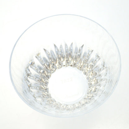 Unused ◆ Baccarat Crystal Rocks Glass 2022 Year Tumbler with Box Baccarat [AFI23] 