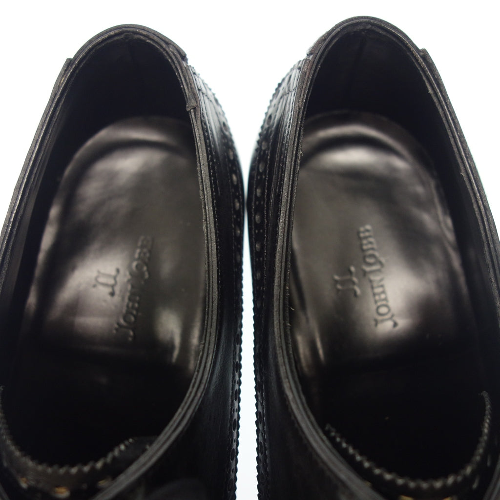 Good Condition◆John Lobb Leather Shoes Full Brogue Westminster Prestige Line 7000 Last Men's Black Size UK6E JOHN LOBB WESTMINSTER [LA] 