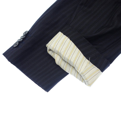 Good condition ◆ Ermenegildo Zegna suit set TROFEO wool striped blue size 44 Ermenegildo Zegna [AFB11] 