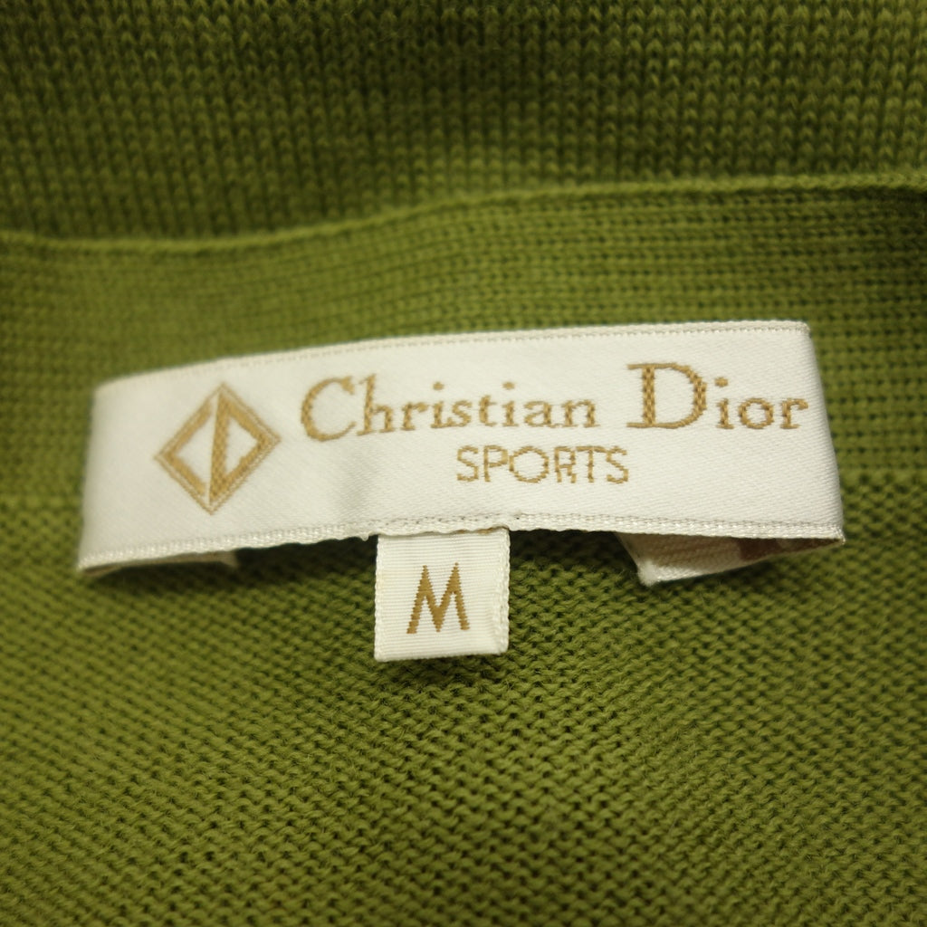 状况良好 ◆ Christian Dior 运动开衫 女士 M 码 橄榄色 Christian Dior 运动 [AFB37] 