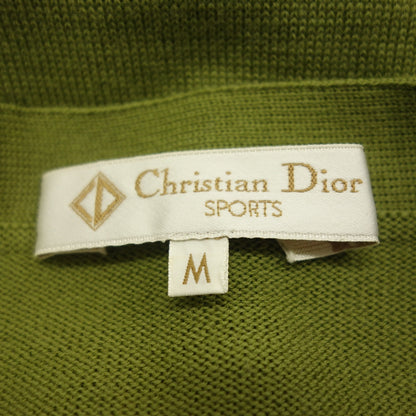 美品◆クリスチャン ディオール スポーツ カーディガン レディース サイズM オリーブ Christian Dior Sports【AFB37】
