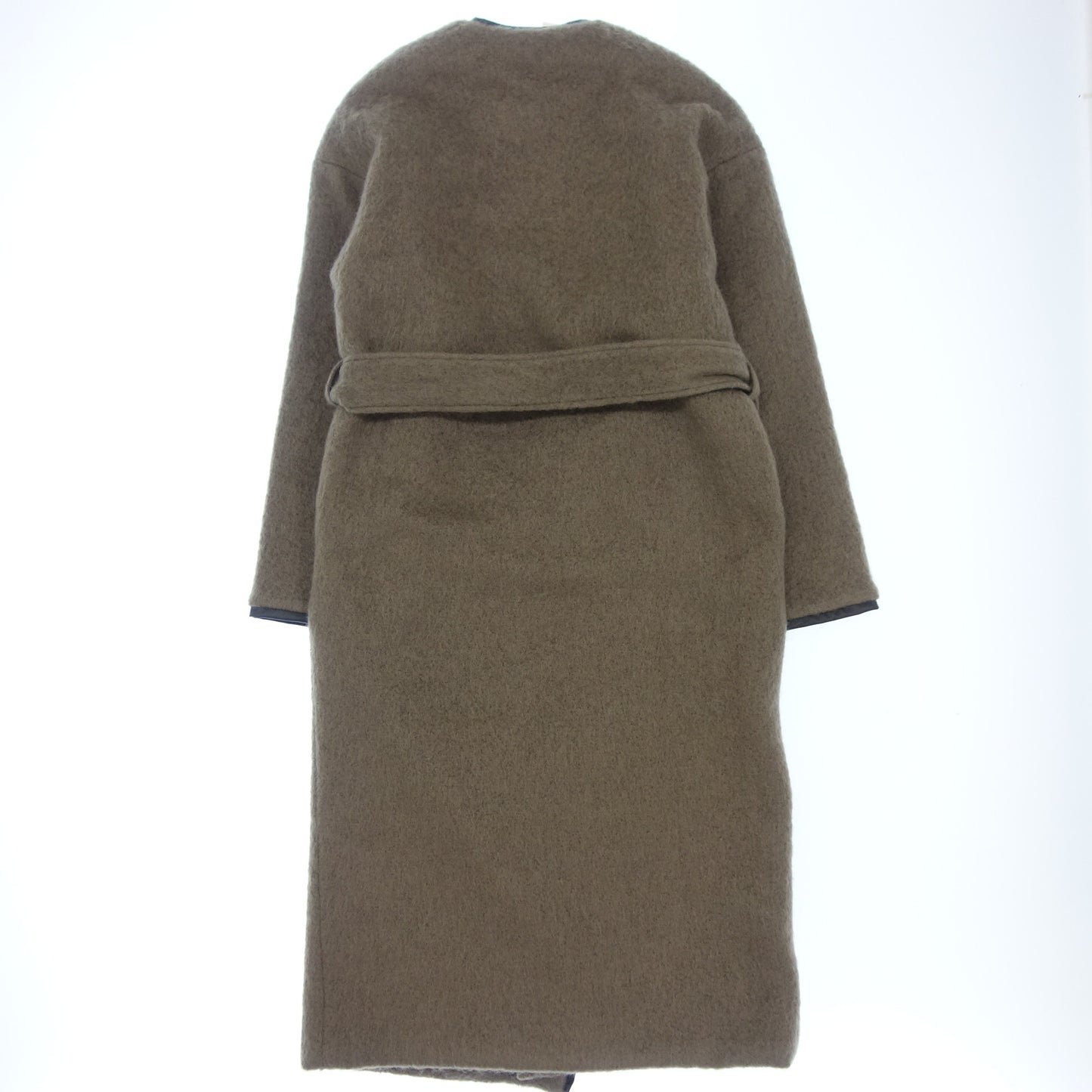 City Collarless Coat Ladies 0 Brown CITY [AFA4] [Used] 