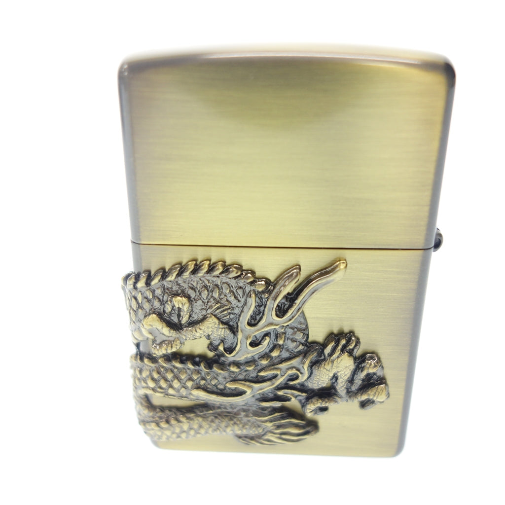 Used ◆Zippo Ryujin Gold No.0033 Made in 2007 ZIPPO [AFI10] 