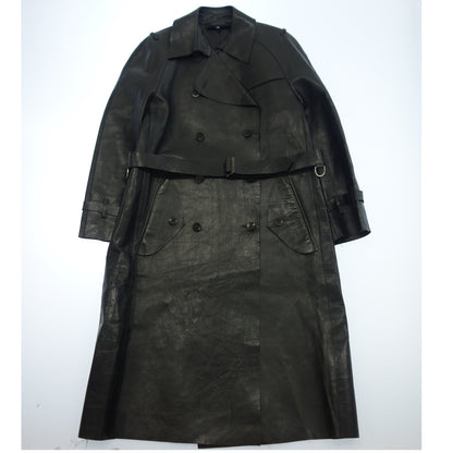 Used ◆ Gucci leather trench coat with belt Tom Ford period size 38 black GUCCI [AFG1] 