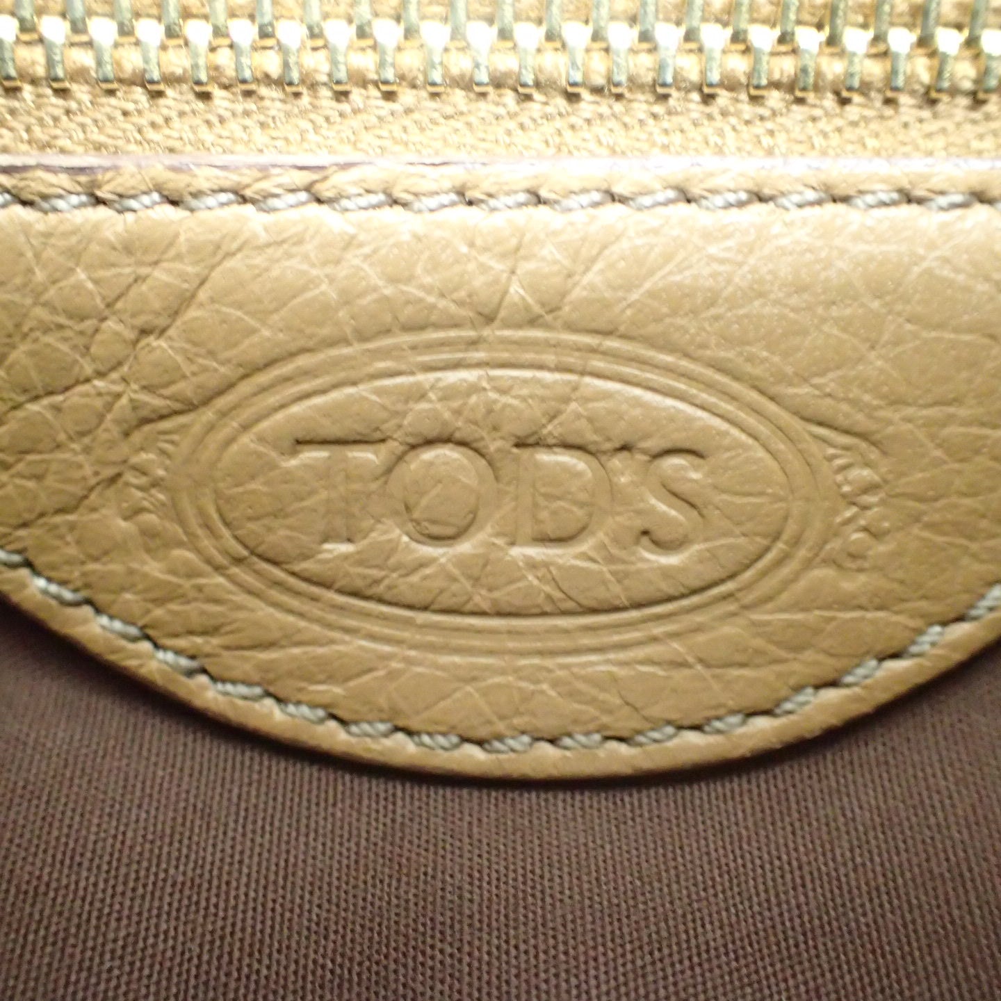 TOD'S Handbag One Shoulder Leather Gold Hardware TOD'S [AFE12] [Used] 