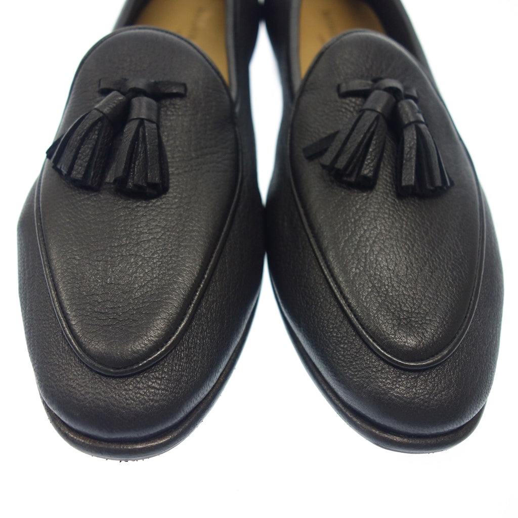 Like new◆BAUDOIN &amp; LANGE Tassel Belgian Shoes Leather Men's 42 Black BAUDOIN &amp; LANGE [LA] 