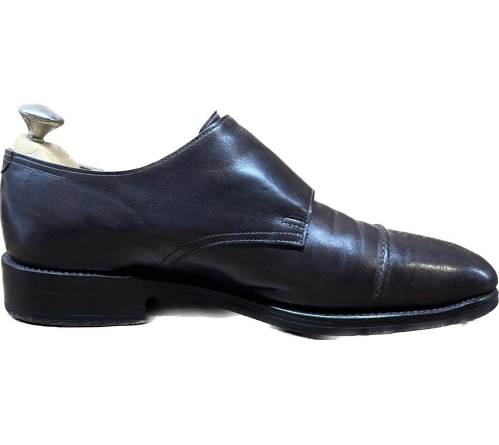 Used ◆John Lobb Leather Shoes Double Monk William UK6D Brown JOHN LOBB 