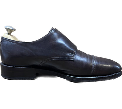 Used ◆John Lobb Leather Shoes Double Monk William UK6D Brown JOHN LOBB 