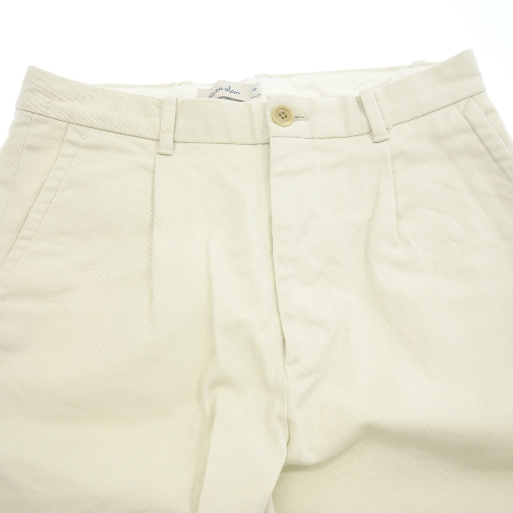 Good condition ◆Stephen Alan slacks cotton men's white S STEAVEN ALAN [AFB37] 